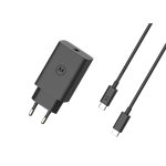 Motorola SJMC682 TurboPower 68W + 1m USB-C/USB-C kábel čierna