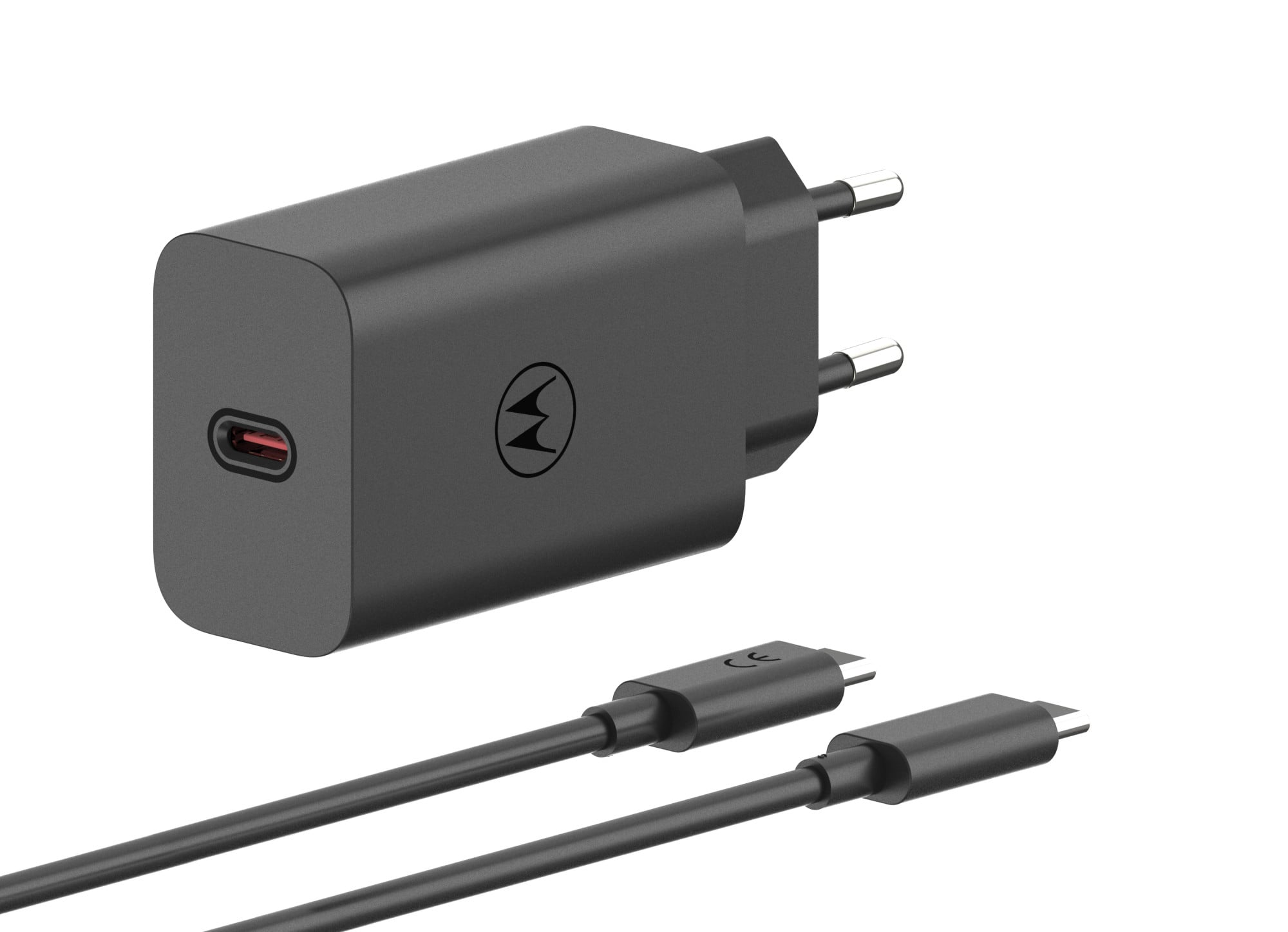 Motorola SJMC682 TurboPower 68W + kabel 1m USB-C/USB-C černá