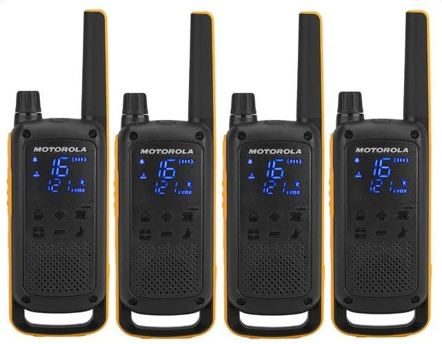 MOTOROLA Talkabout T82 Extreme, Quadpack, žltá / čierna B8P00810YDEMAQ