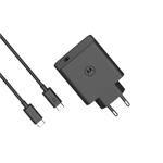 Motorola TurboPower 125W + 1m kábel USB-C/USB-C čierny