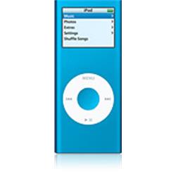 MP3 APPLE iPod nano 4GB blue