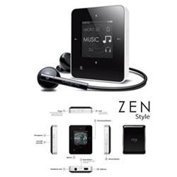 MP4 CREATIVE ZEN Style M300 4GB - bílý
