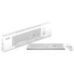 MSI FORGE K210 Wireless Combo White