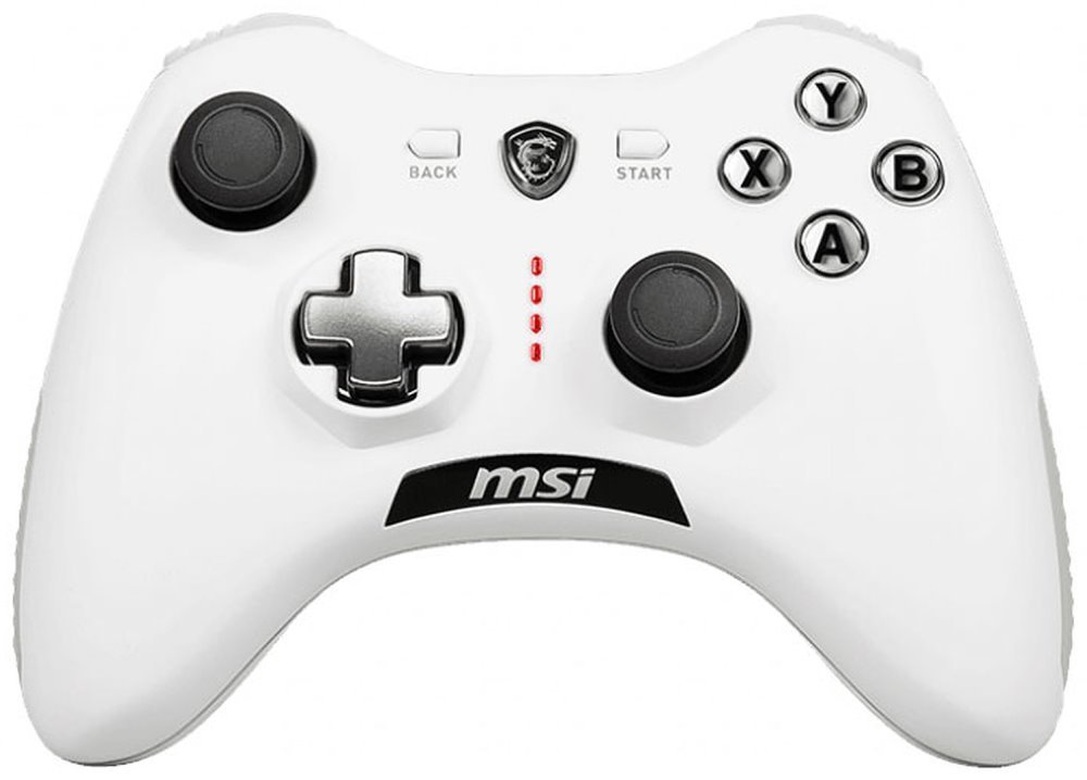 MSI Gamepad Force GC20 V2 White / Wired / OTG / Vibration