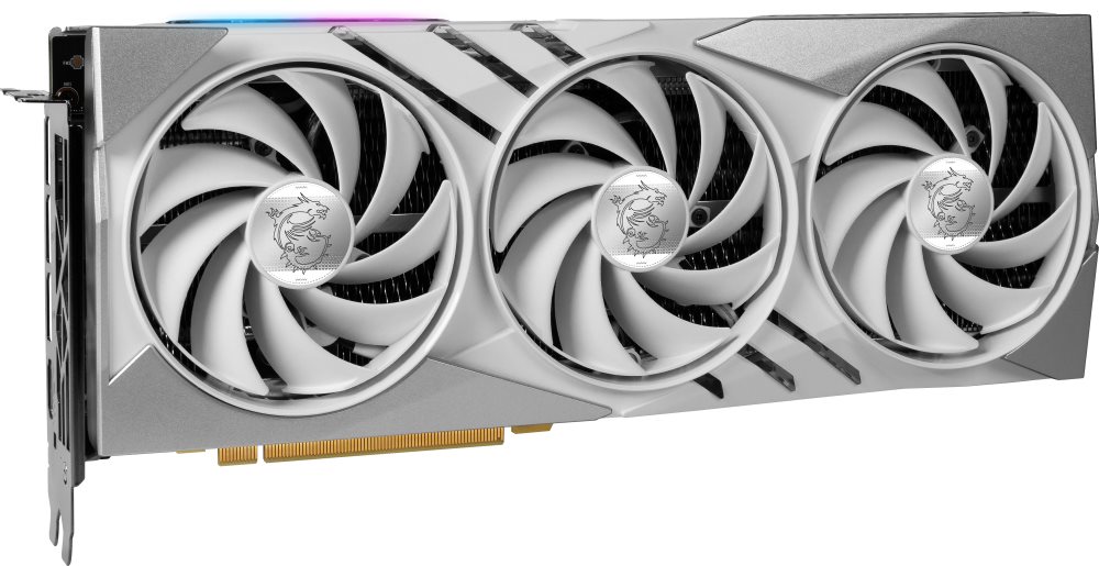 MSI GeForce RTX 4070 Gaming X SLIM White 12G