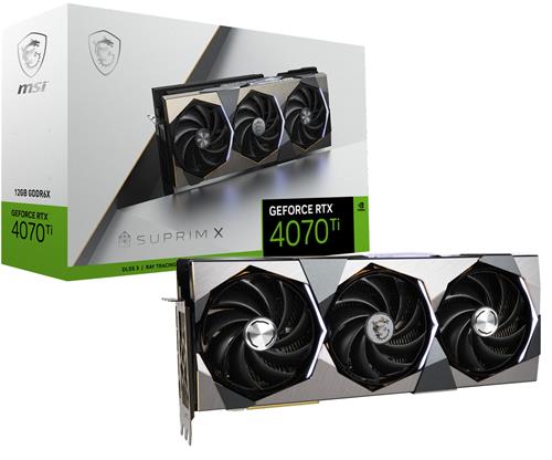 MSI GeForce RTX 4070 Ti SUPRIM X 12G