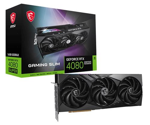 MSI GeForce RTX 4080 SUPER 16G GAMING X SLIM