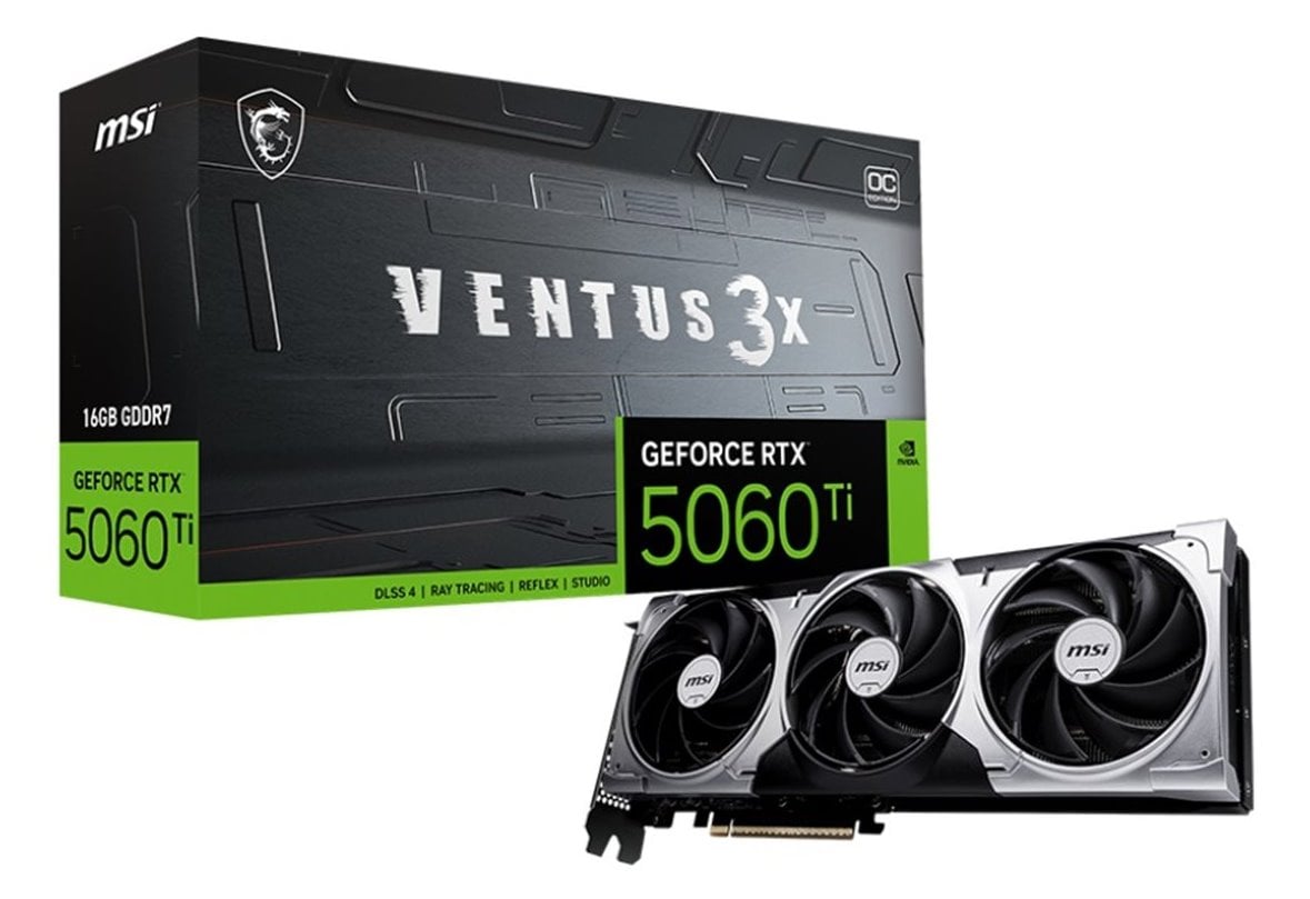 MSI GeForce RTX 5060 Ti 16G VENTUS 3X OC