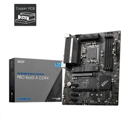 MSI PRO B660-A DDR4