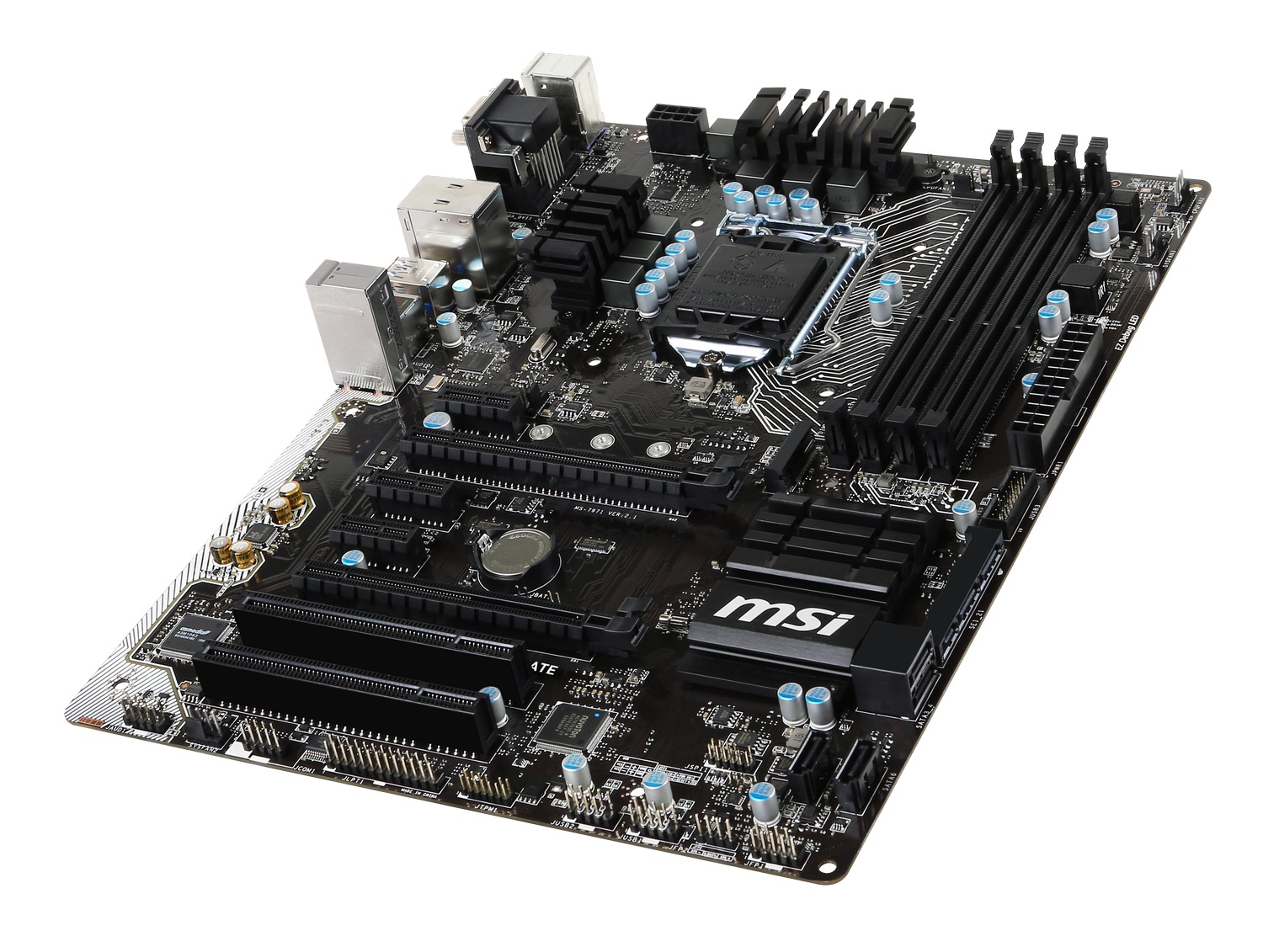 Msi z170a pc mate подключение