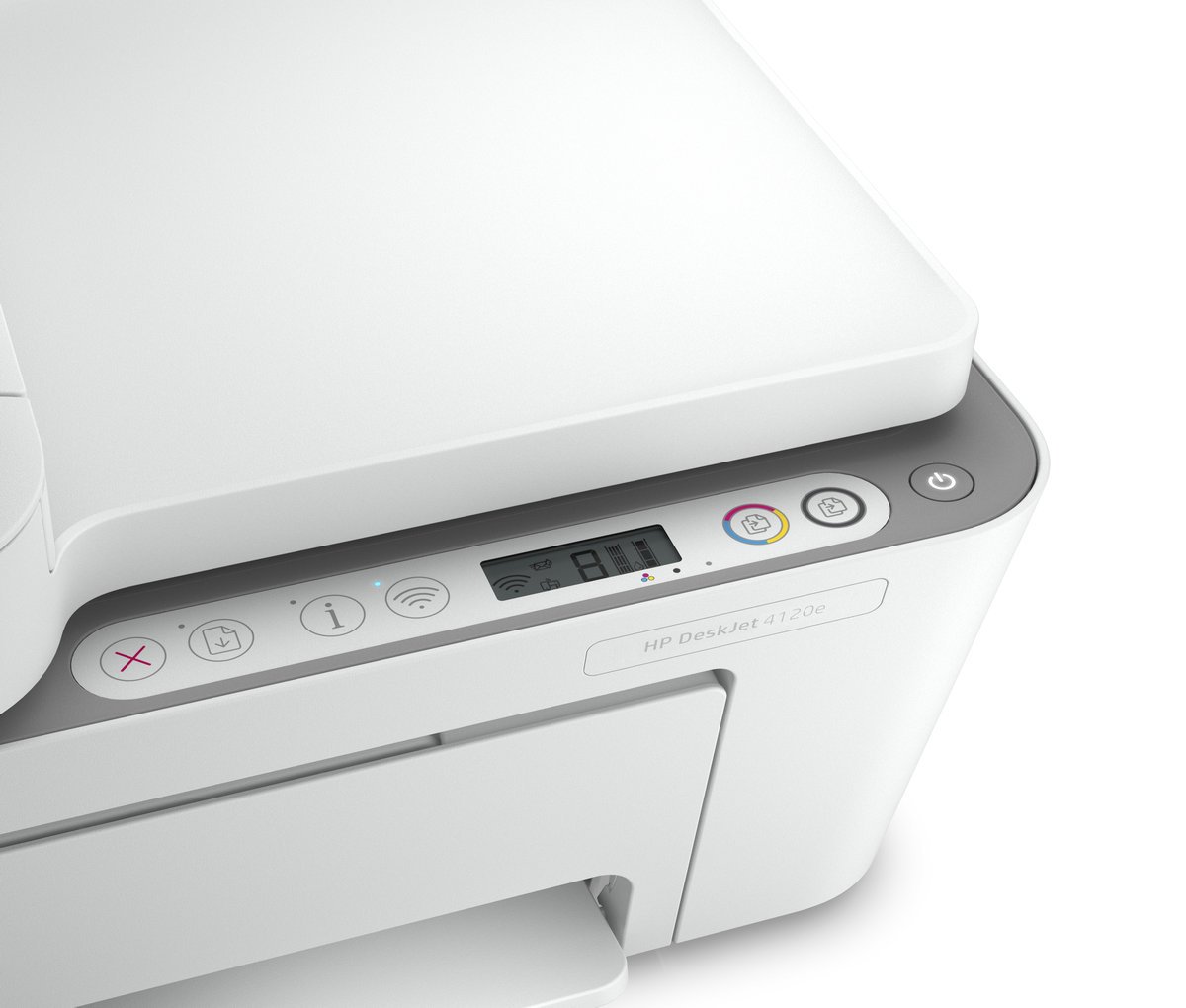 Multifunkčná atramentová tlačiareň HP DeskJet Plus 4120e, A4, farebná, Wi-Fi, HP , okamžitý atrament, (26Q90B)