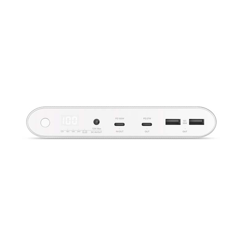 Multifunkčná powerbanka Epico 26800 mAh s podporou PD – biela