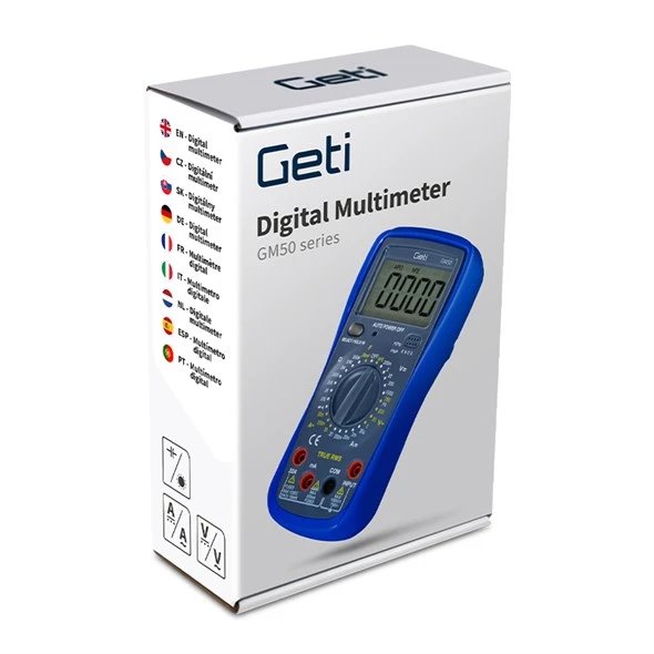 Multimeter Geti GM50G