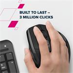 Myš CANYON OnClick 17 Ergonomická 6 tlačidiel 1600 DPI bezdrôtová čierna