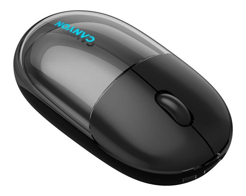 Myš CANYON OnClick 24 BT/ Wireless Transparent/Black