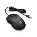 Myš HP - 105 čierna drôtová myš