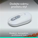 Myš Logitech POP, biela