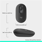 Myš Logitech POP, grafitová