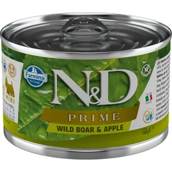 N&D PRIME DOG Adult Boar & Apple Mini 140g konzerva pro psy