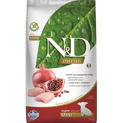 N&D PRIME DOG Puppy Mini Chicken & Pomegranate 2,5kg granule pro štěňata