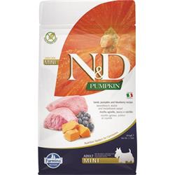N&D PUMPKIN DOG Adult Mini Lamb & Blueberry 800g granule pre psov