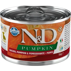 N&D PUMPKIN DOG Puppy Chicken & Pomegranate Mini 140g konzerva pro psy