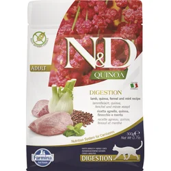 N&D QUINOA CAT Digestion Lamb & Fennel 300g granule pro kočky
