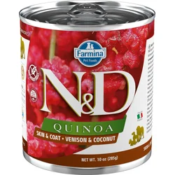 N&D QUINOA DOG Adult Venison & Coconut 285g konzerva pre psy