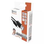 Nabíjací/dátový kábel USB-A 2.0 / microUSB 2.0, 2 m, čierny