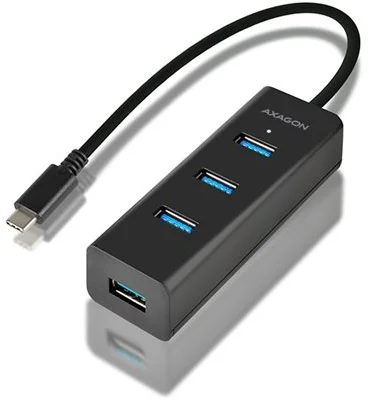 Nabíjací rozbočovač AXAGON HUE-S2C USB-C 4x USB3.0