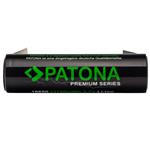 Nabíjacia batéria PATONA 18650 Li-lon 3000mAh PREMIUM 3,7V s pájkovacími kolíkmi