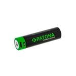 Nabíjacia batéria PATONA 18650 Li-lon 3300 mAh PREMIUM 3,7 V s nabíjaním cez USB-C