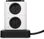 Nabíjacia stanica Huslog 15 W, 8 zásuviek, 1x USB-C, 3x USB, 1x biele LED svetlo