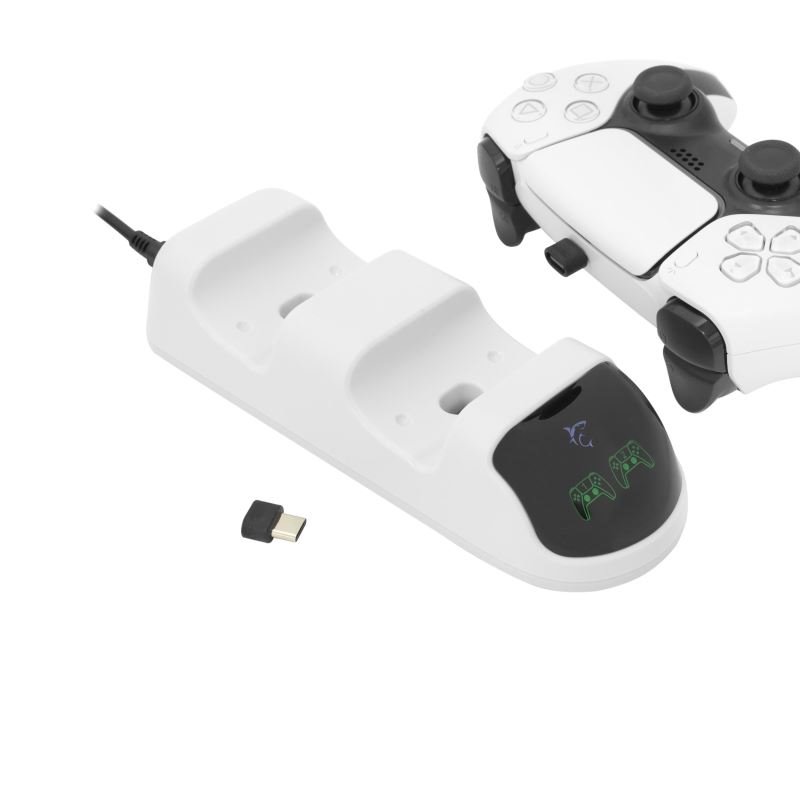 Nabíjacia stanica White Shark TAKEDOWN pre 2x gamepad PS5