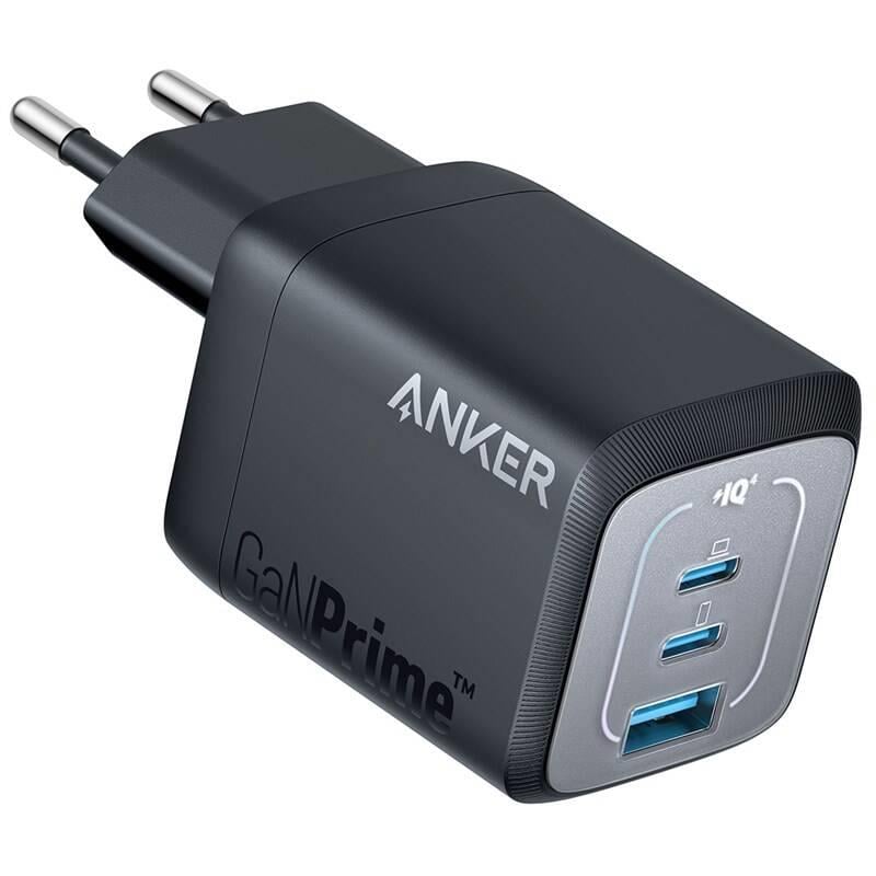 Nabíjačka Anker Prime 67W, 2xUSB-C, 1xUSB-A čierna