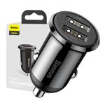 Nabíjačka do auta Baseus Grain Pro 2x USB 4,8A (čierna)