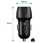 Nabíjačka do auta Connect IT InCarz PD QC 3.0, 1x USB-A 1x USB-C