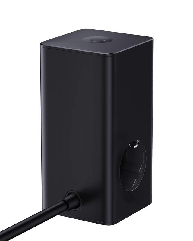 Nabíjecí stanice Baseus PowerCombo Tower 100W EU černá