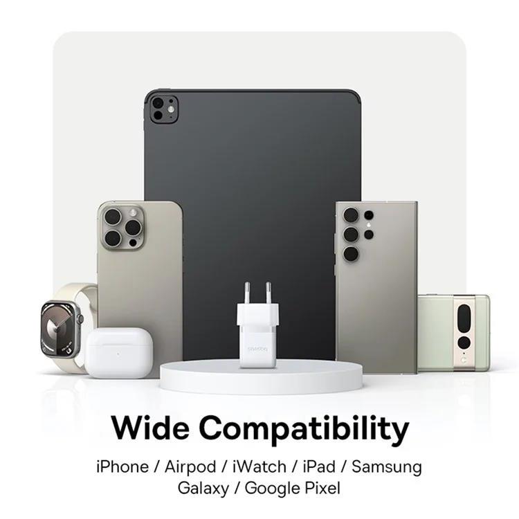 Nabíječka do sítě Baseus Palm 20W, 1xUSB-C bílá