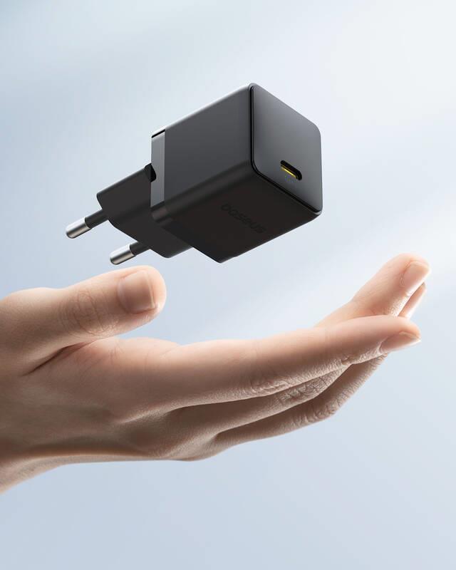 Nabíječka do sítě Baseus Palm 20W, 1xUSB-C černá