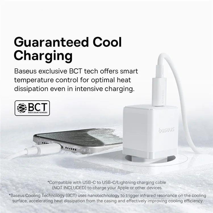 Nabíječka do sítě Baseus Palm 30W, 1xUSB-C bílá