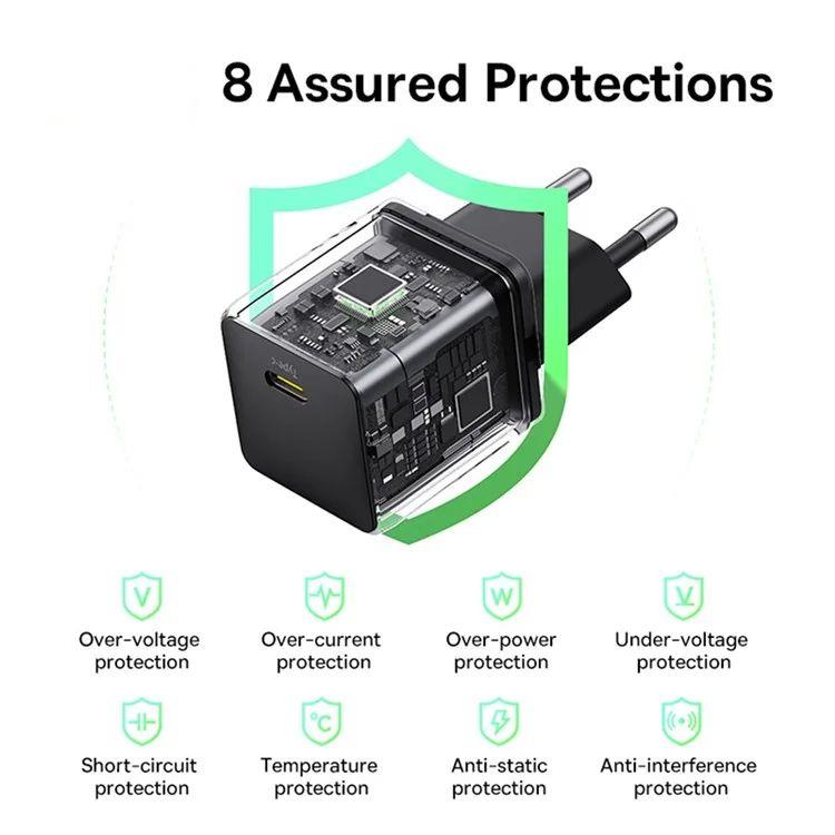 Nabíječka do sítě Baseus Palm 30W, 1xUSB-C černá