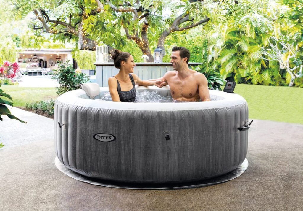 Nafukovacia vírivka Marimex Pure Spa - Bubble Greywood Deluxe 4 (11400254)