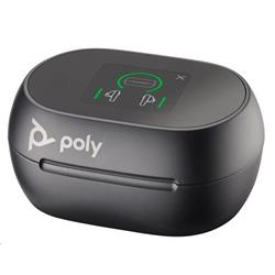 Náhlavná súprava Poly bluetooth Voyager Free 60+, adaptér BT700 USB-C, dotykové nabíjacie puzdro, čierna