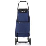 Nákupná taška na kolieskach Rolser Eco I-Max 2, tmavomodrá