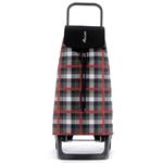 Nákupná taška na kolieskach Rolser Jet Scottish Joy, sivá