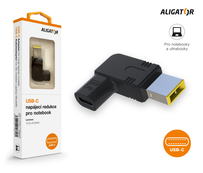 Napájací adaptér USB-C 11 x 4,5 mm pre notebooky Lenovo