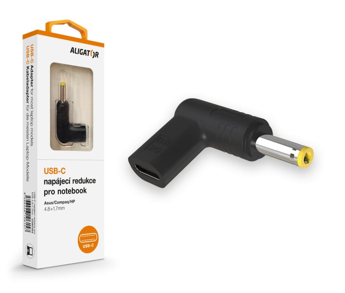 Napájací adaptér USB-C 4,81,7 mm pre notebooky Asus/Compaq/HP