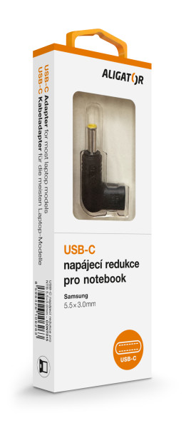Napájací adaptér USB-C 5,5x3,0 mm pre notebooky Samsung
