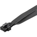 Napájací kábel PremiumCord 8 pin Male na duálny 6+2 Male pre karty PCIe